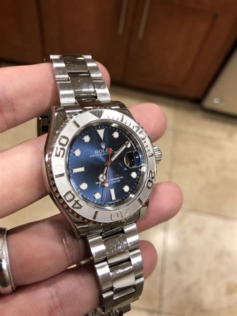 rolex yachtmaster replica blue dial|rolex yacht master 40 116622.